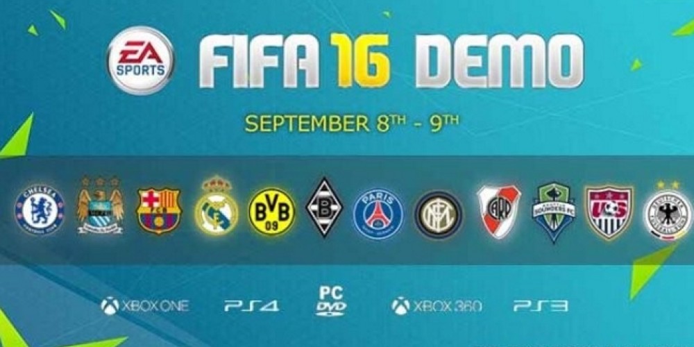 &iquest;Qu&eacute; equipos estar&aacute;n en la Demo del FIFA 16?