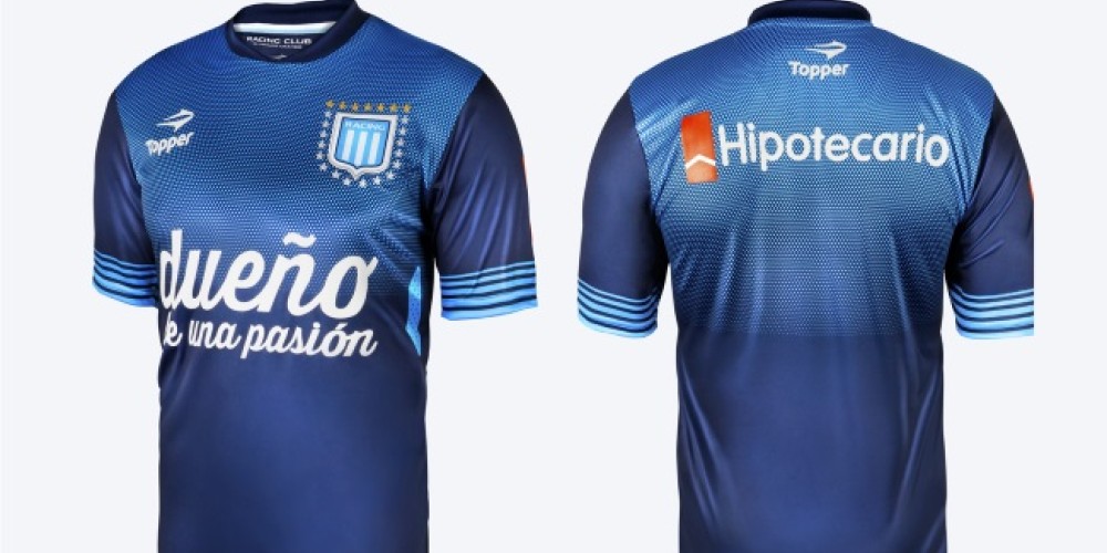 Topper present&oacute; &quot;Firmamento&quot;, la nueva camiseta alternativa de Racing