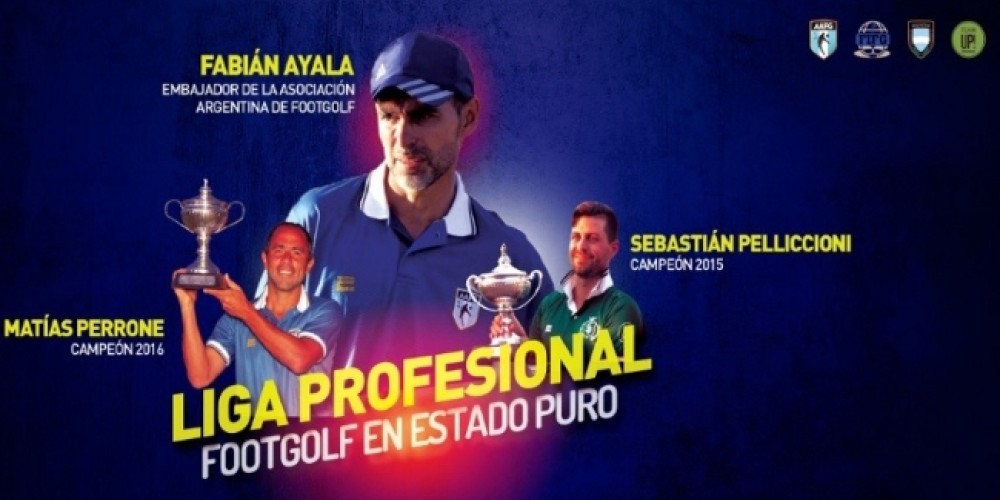 Con la presencia del &#039;Rat&oacute;n&#039; Ayala, arranca la Liga Profesional de Footgolf 2017