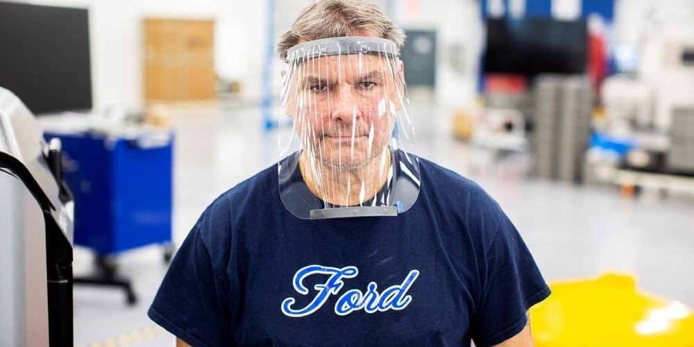 Ford producir&aacute; protectores faciales para combatir la pandemia de coronavirus