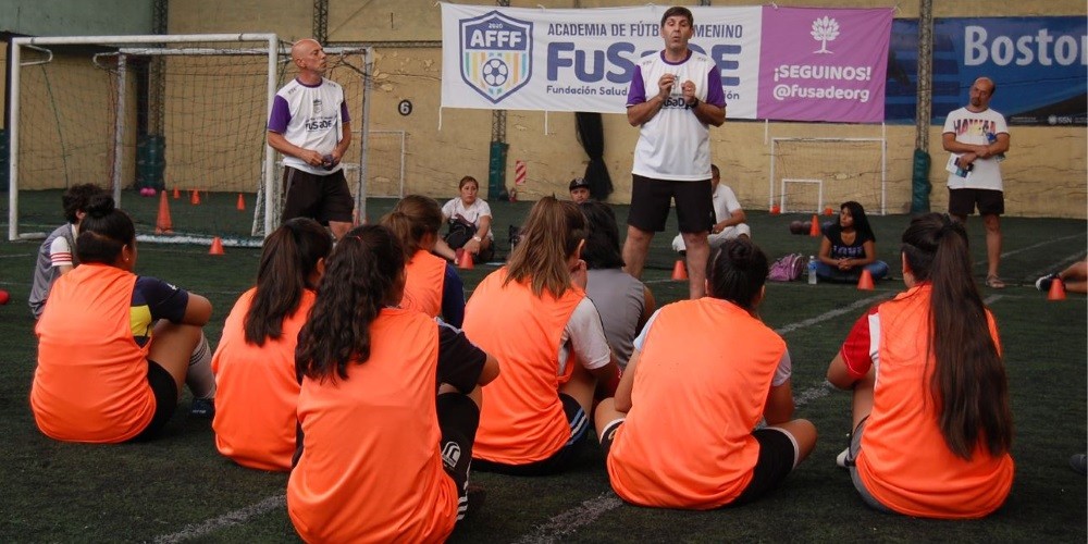FuSaDE realiz&oacute; la primera Academia de F&uacute;tbol Femenino en Argentina 