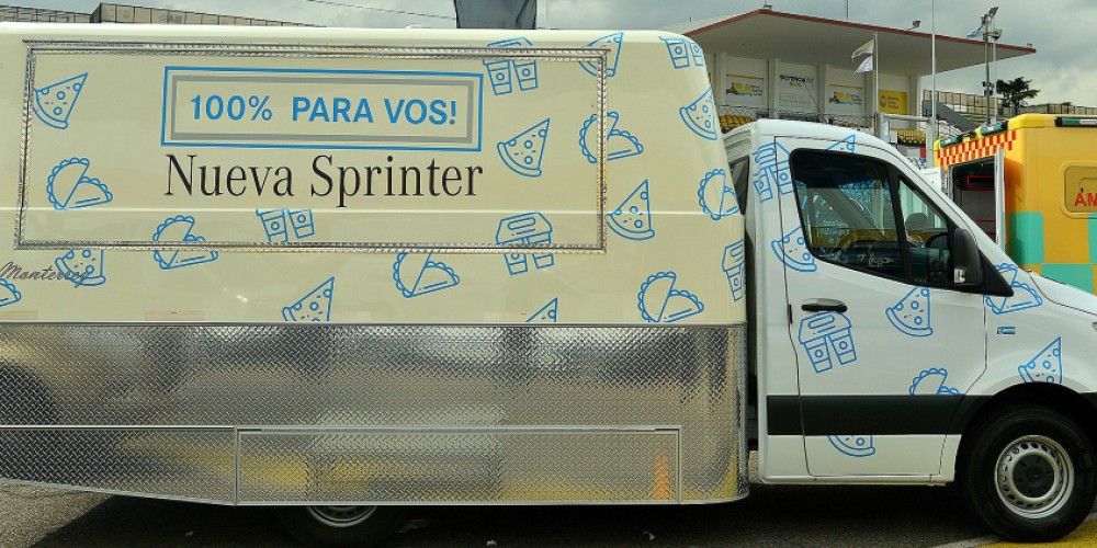 Mercedes-Benz presenta su Sprinter Food Truck