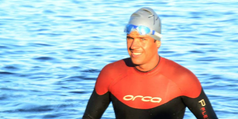 Ernesto Garc&iacute;a Gonz&aacute;lez, el Ironman Solidario 2014