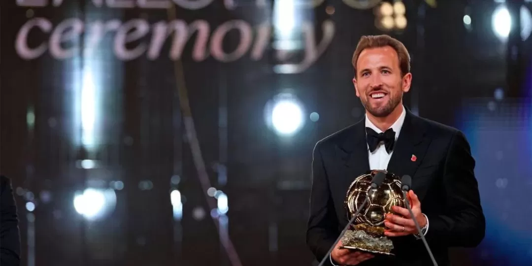 Harry Kane ganó el Balón de Oro 2026