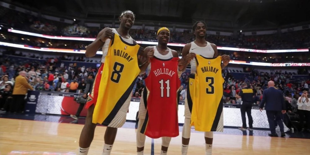 La historia de los tres hermanos que jugaron un mismo partido en la NBA por primera vez