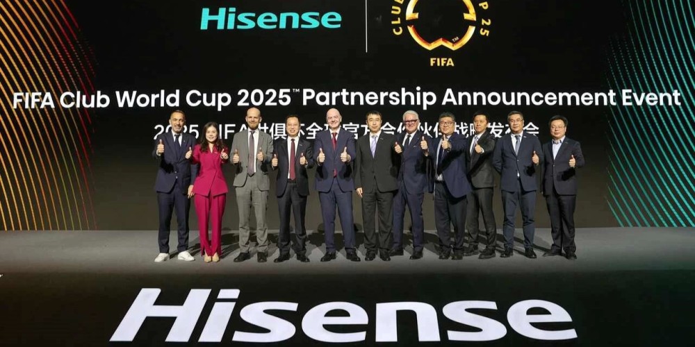 Hisense es el primer patrocinador confirmado del Mundial de Clubes 2025