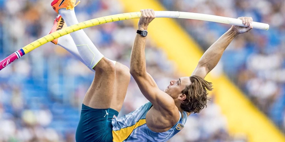 Sigue haciendo historia: Duplantis volvi&oacute; a romper su r&eacute;cord mundial