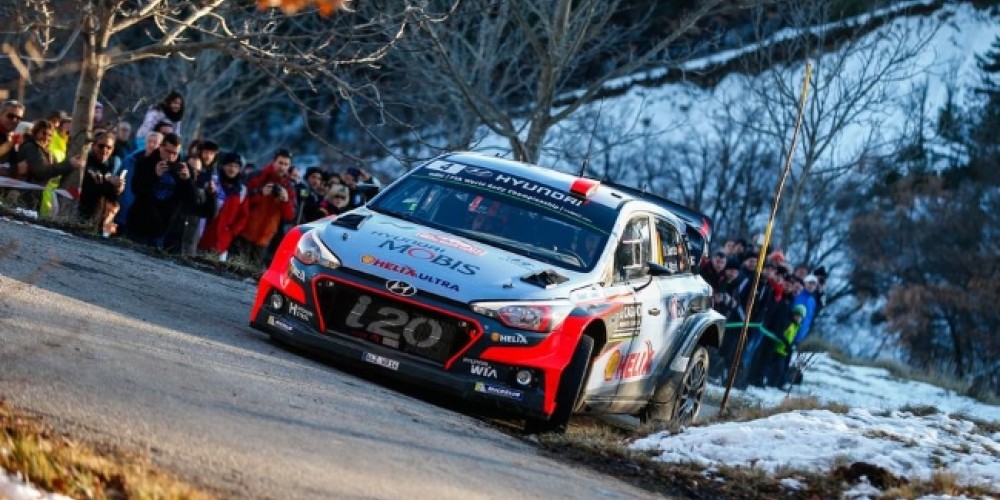 El Hyundai i20 WRC de nueva generación hace su debut en Monte-Carlo