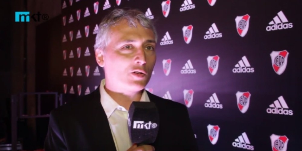 Pablo Iacovino, adidas: &ldquo;River es uno de los m&aacute;ximos s&iacute;mbolos de adidas a nivel mundial&rdquo;