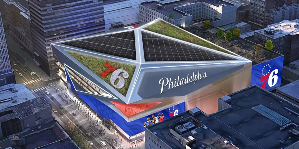 El impresionante nuevo estadio que construir&aacute; los Philadelphia 76ers