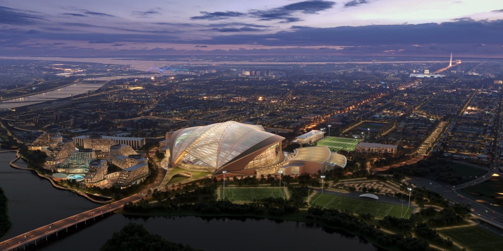 El impresionante estadio que se construirá en Washington: 4.000 millones de dólares de inversión