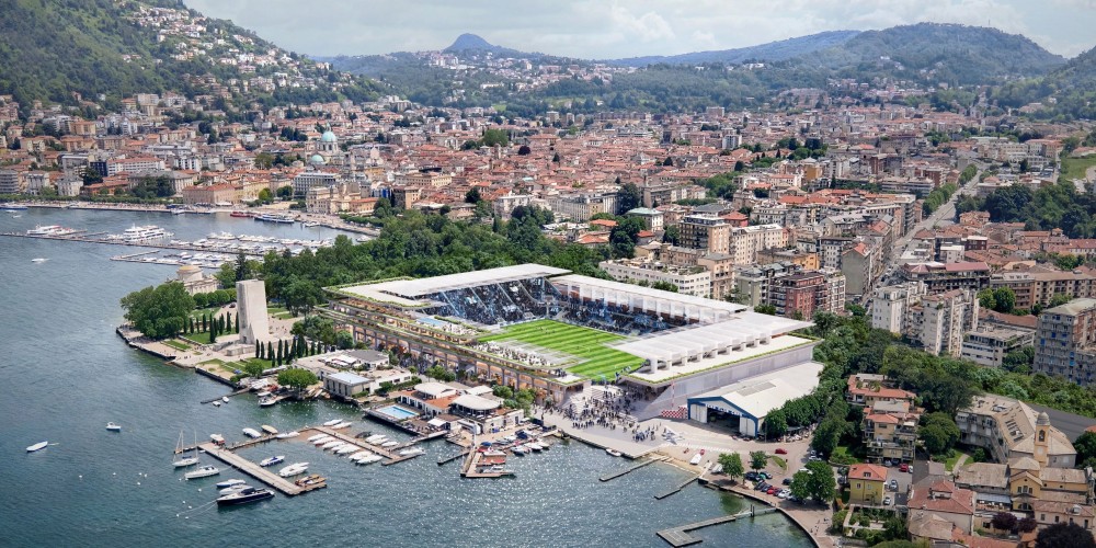 El impresionante proyecto de estadio que presentó el Como para el 2028