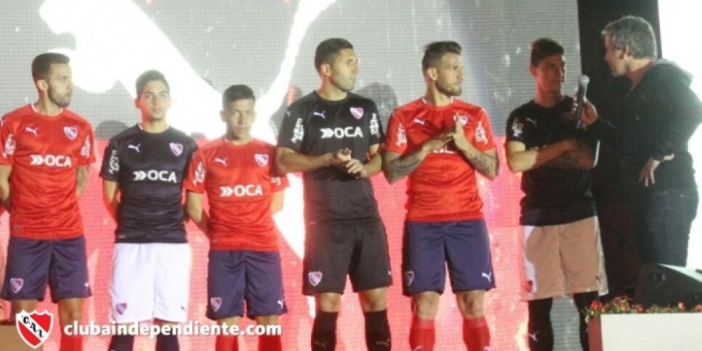 Independiente present&oacute; sus camisetas Puma 2016/17