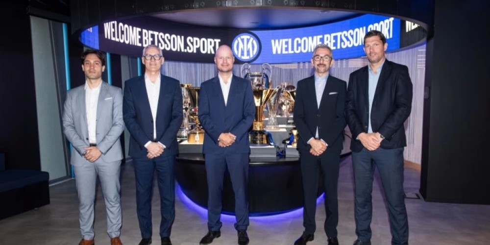 El Inter de Mil&aacute;n anunci&oacute; a Betsson como patrocinador principal hasta 2028