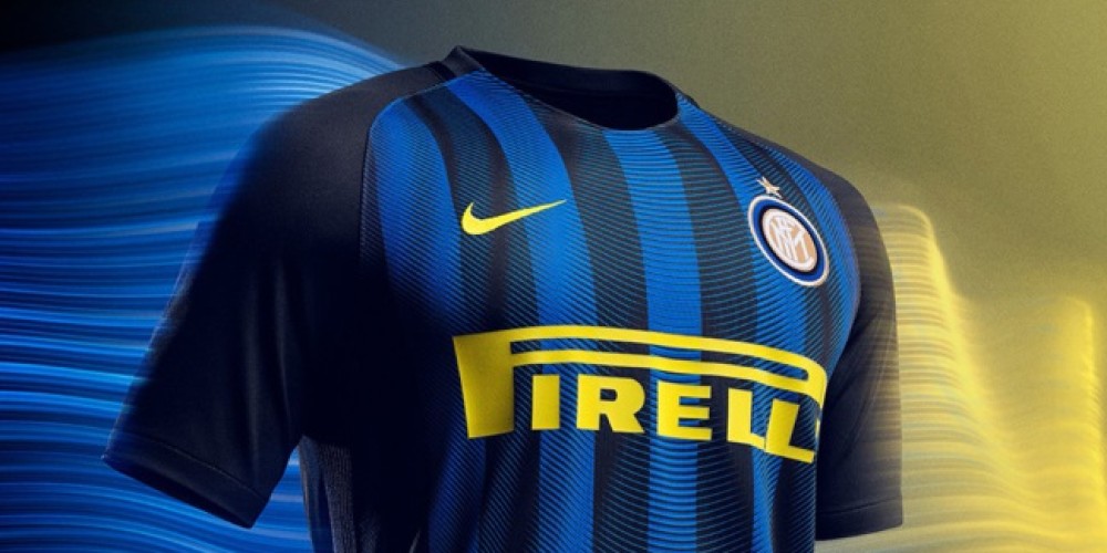 Inter de Milan revel&oacute; sus camisetas, con pol&eacute;mica por la tecnolog&iacute;a