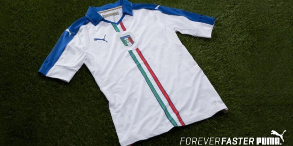 Puma present&oacute; la camiseta alternativa de Italia