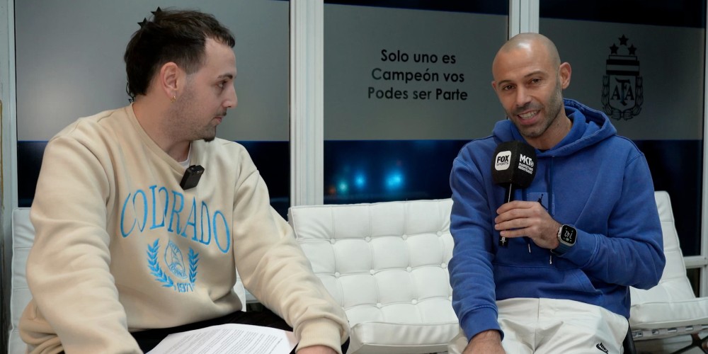 Javier Mascherano en exclusiva con Marketing Registrado: la entrevista completa