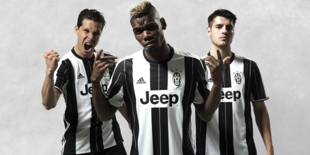 Juventus present&oacute; su camiseta oficial 2016/17 junto a adidas