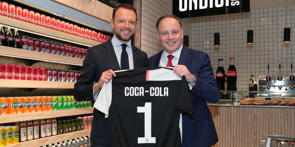 Juventus suma a Coca-Cola como nuevo patrocinador