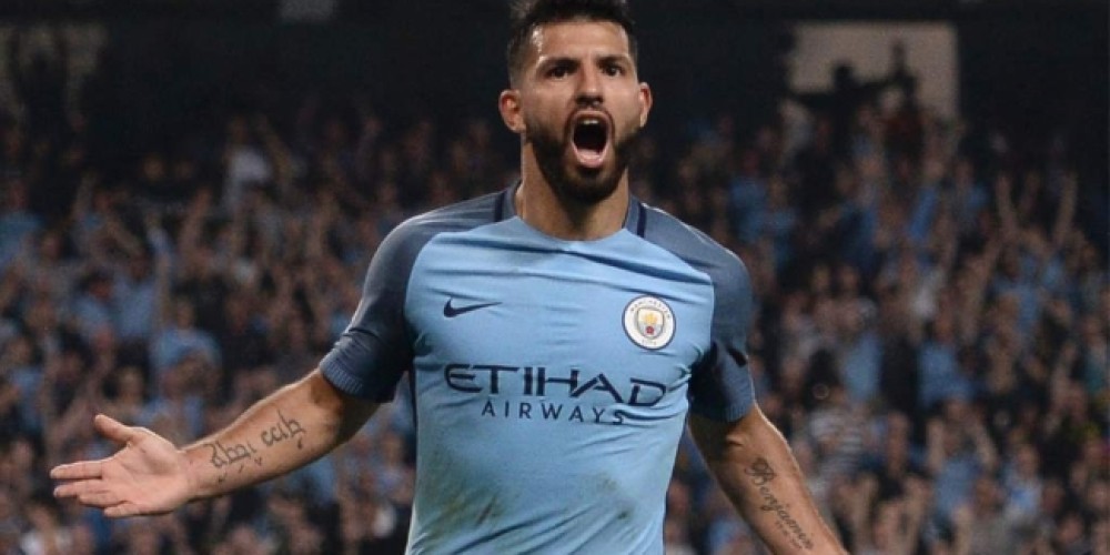 Kun Ag&uuml;ero tiene el mejor promedio de gol de la historia de la Premier League