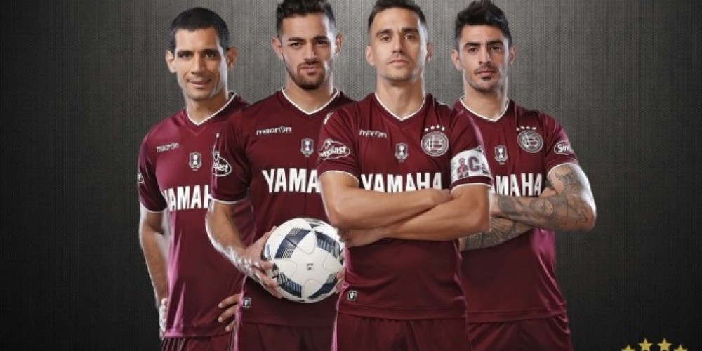 Lan&uacute;s present&oacute; la camiseta para defender el t&iacute;tulo