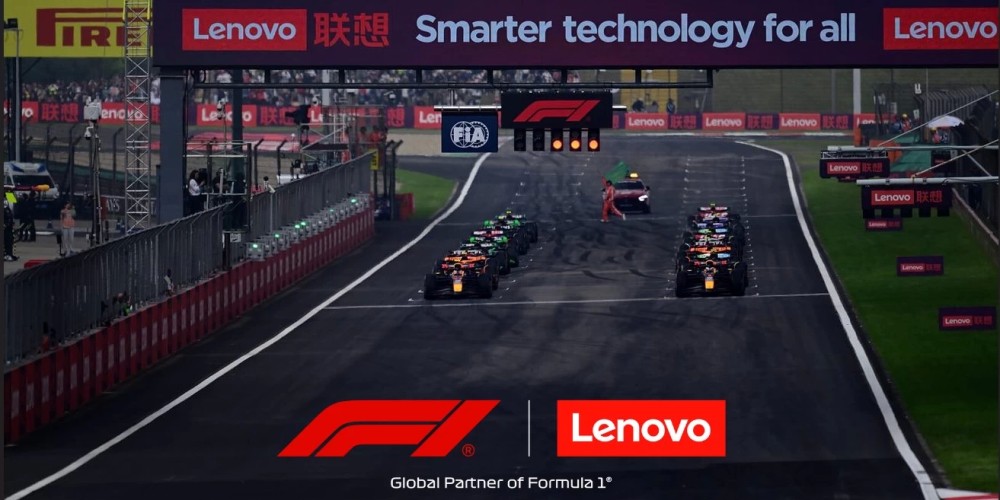 Lenovo es nuevo patrocinador oficial de la F&oacute;rmula 1