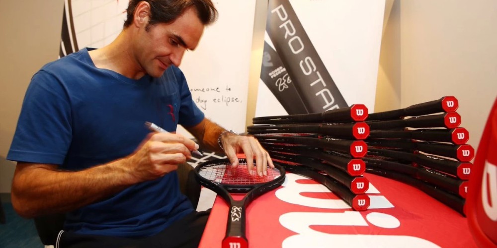 La nueva l&iacute;nea de raquetas que lanz&oacute; Federer junto a Wilson