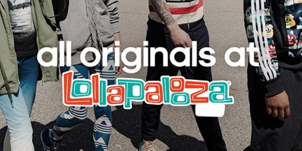 adidas Originals presentó su colección inspirada en Lollapalooza
