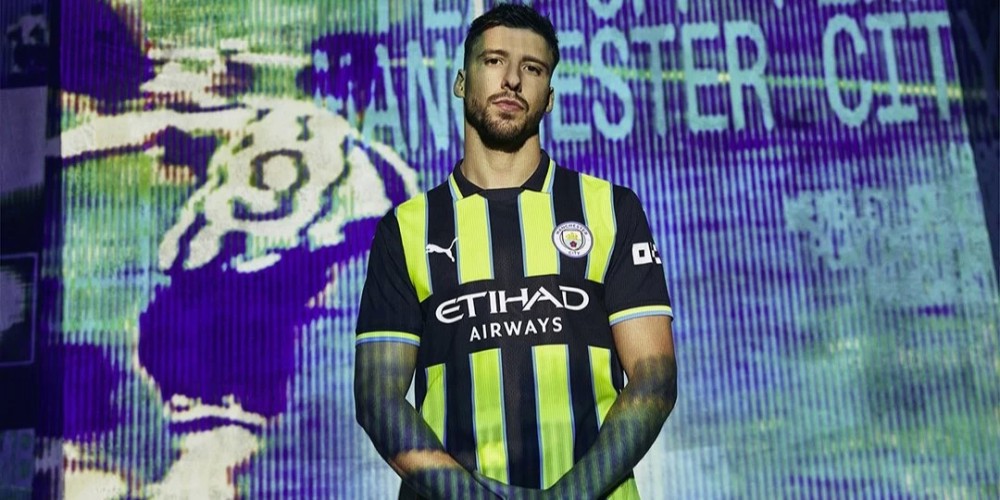 Manchester City lanz&oacute; su nueva camiseta alternativa para la temporada 2024/25