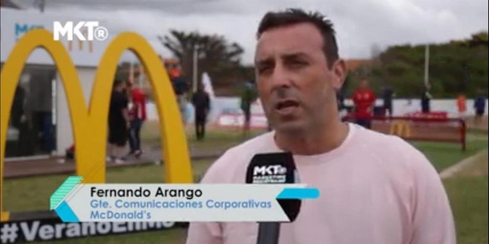 Fernando Arango, McDonald&acute;s: &ldquo;El espacio de Marketing Registrado nos ayuda a promover el deporte y la vida saludable&rdquo;      