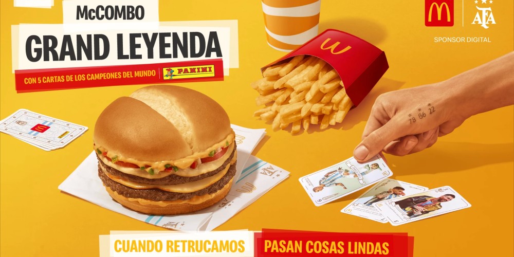 McDonald&#039;s presenta la nueva &ldquo;Grand Leyenda&rdquo;, la hamburguesa que acompa&ntilde;ar&aacute; a los campeones del mundo