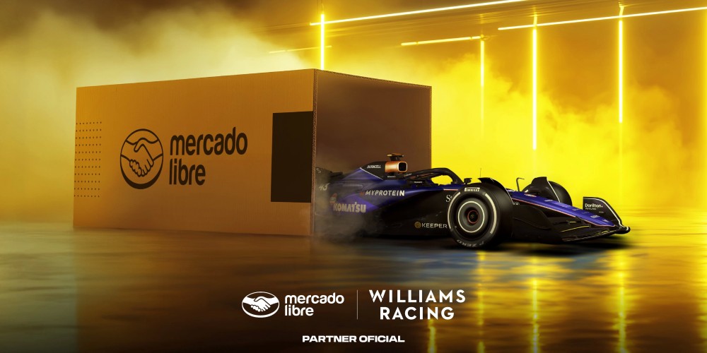 Mercado Libre es el nuevo partner oficial de Williams y Colapinto en la F&oacute;rmula 1