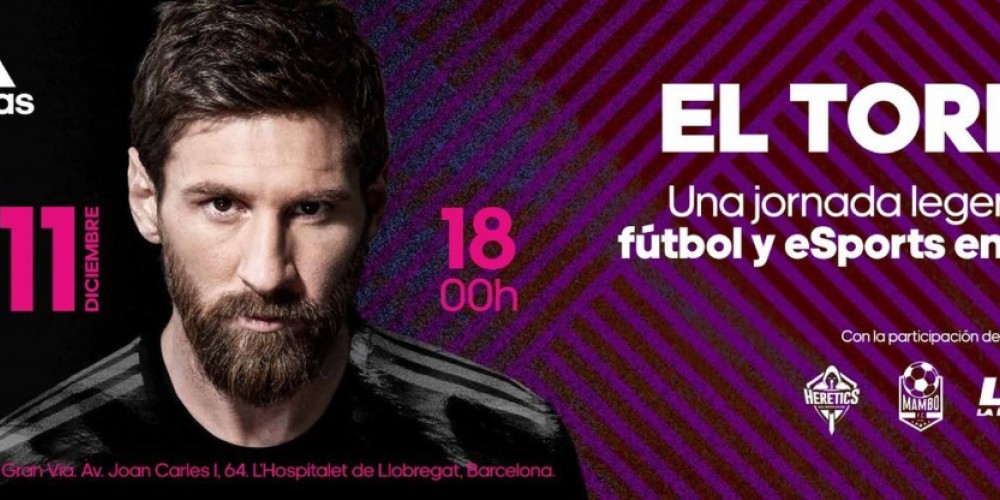 Messi y adidas unen al f&uacute;tbol con los eSports