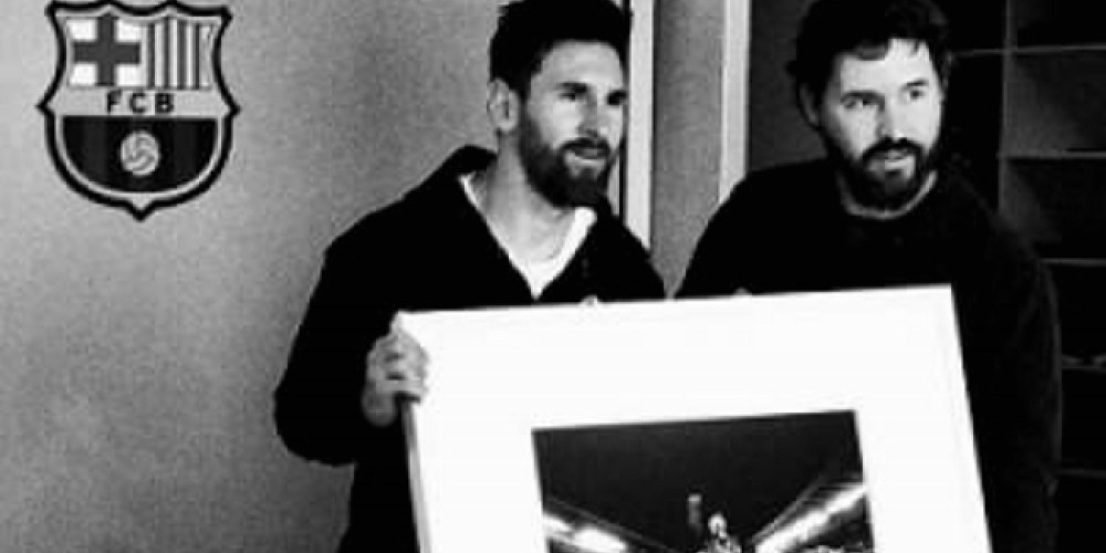 El d&iacute;a en el que Messi pidi&oacute; un aut&oacute;grafo por una foto