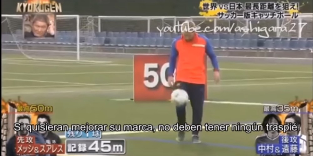 El nuevo desaf&iacute;o de Messi y Su&aacute;rez para la televisi&oacute;n japonesa