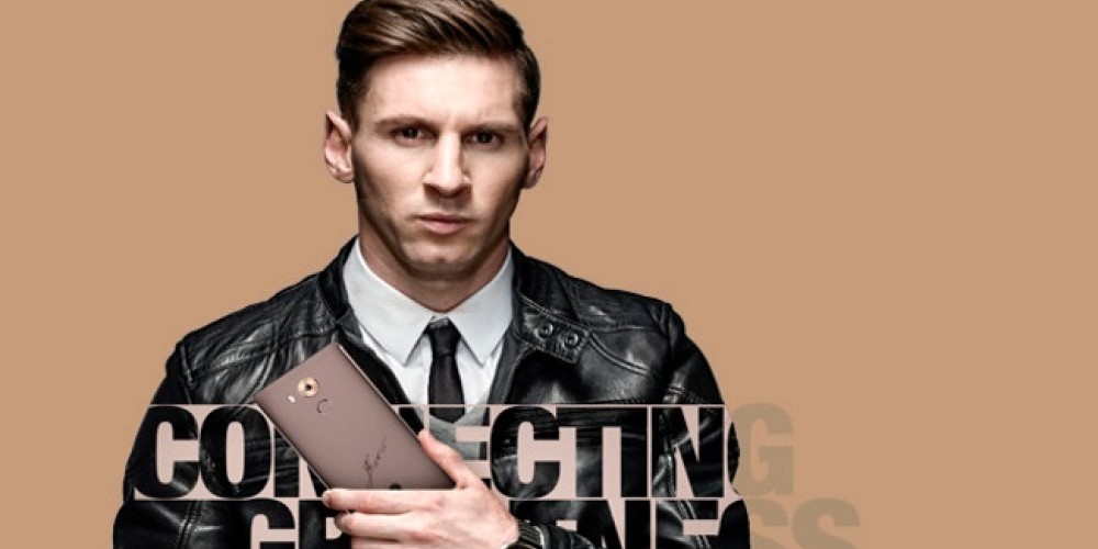 Huawei present&oacute; el nuevo Smartphone Messi Mate 8