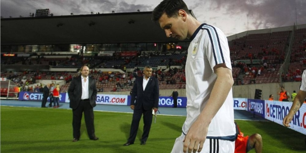 Messi podr&iacute;a no jugar el primer partido de Argentina en la Copa Am&eacute;rica Centenario