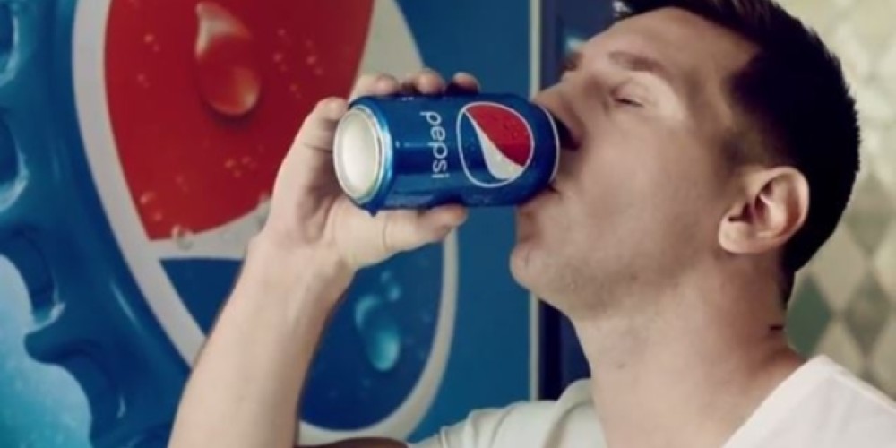 Lionel Messi en lo nuevo de Pepsi y Lays