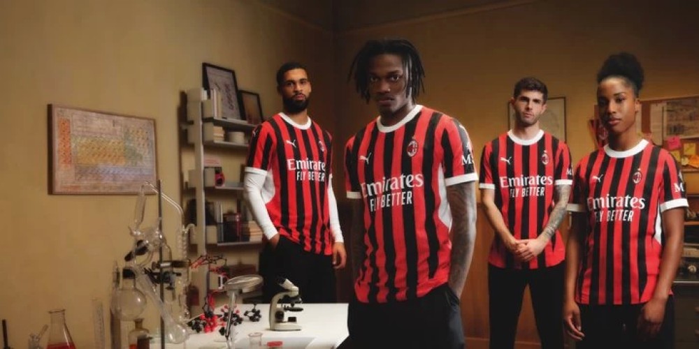 Milan y PUMA lanzan la nueva camiseta titular para la temporada 2024/25