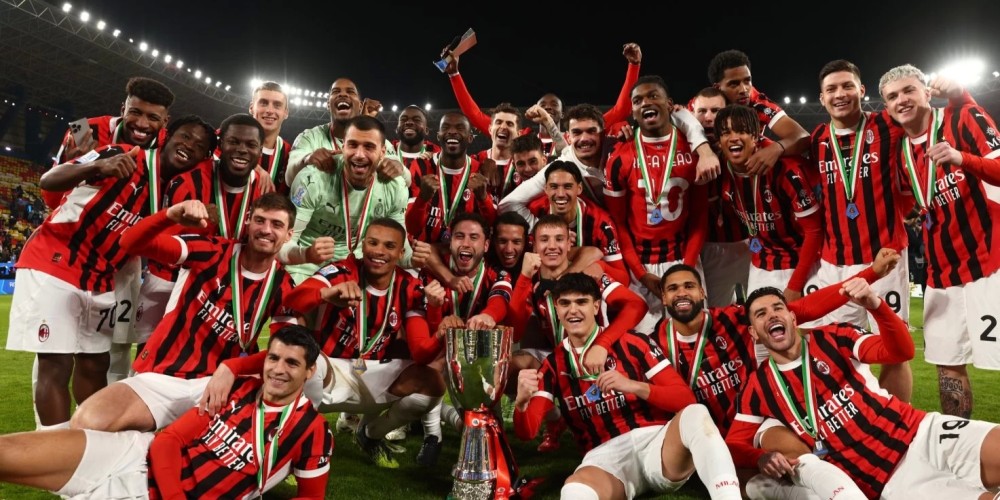 Milan se qued&oacute; con la Supercoppa Italiana: &iquest;cu&aacute;nto dinero se embols&oacute; por ser campe&oacute;n?