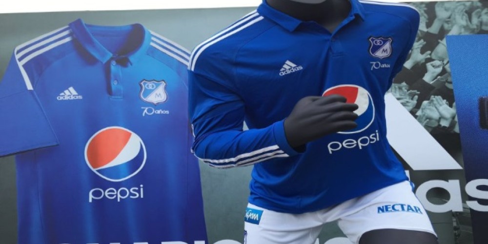 adidas present&oacute; la camiseta de Millonarios para el 2016