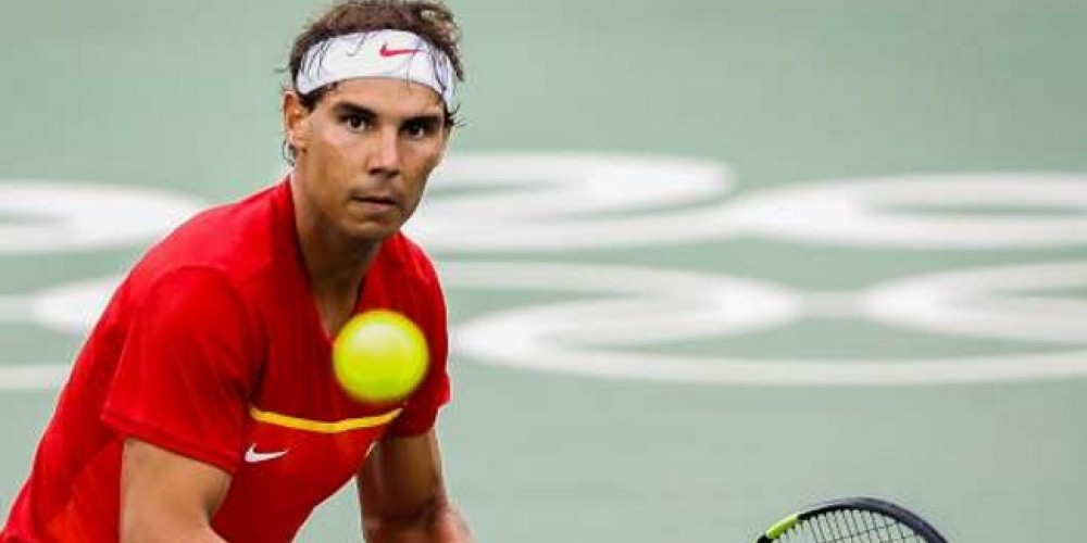 Rafa Nadal se quej&oacute; por la ubicaci&oacute;n del marcador en el tenis ol&iacute;mpico