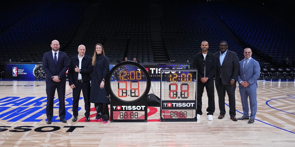 La NBA renov&oacute; su acuerdo con Tissot, que nombrar&aacute; los partidos de Par&iacute;s hasta 2035