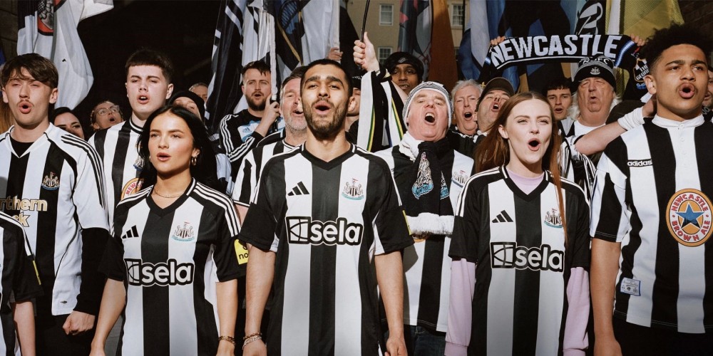 Newcastle y adidas lanzaron la nueva camiseta titular para la temporada 2024/25