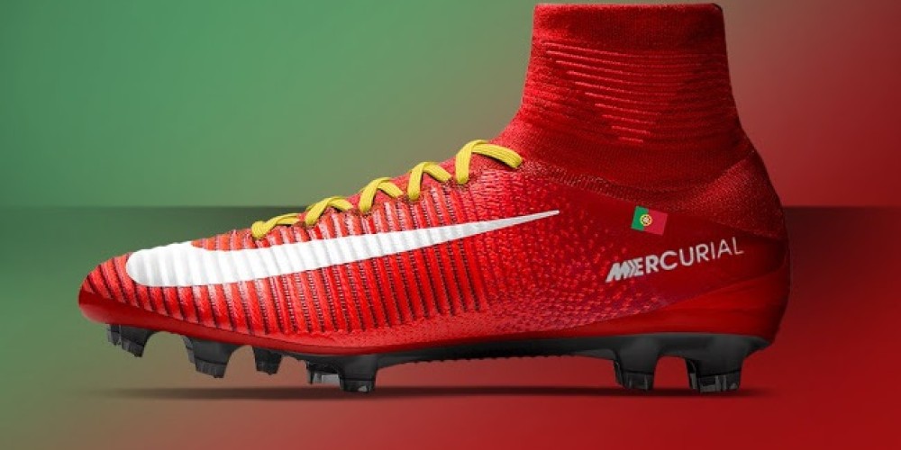 Nike lanz&oacute; unos botines especiales para Portugal campe&oacute;n de Europa