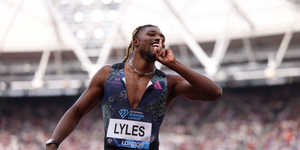 La particular historia de Noah Lyles, el candidato a llevarse el oro en atletismo en Par&iacute;s