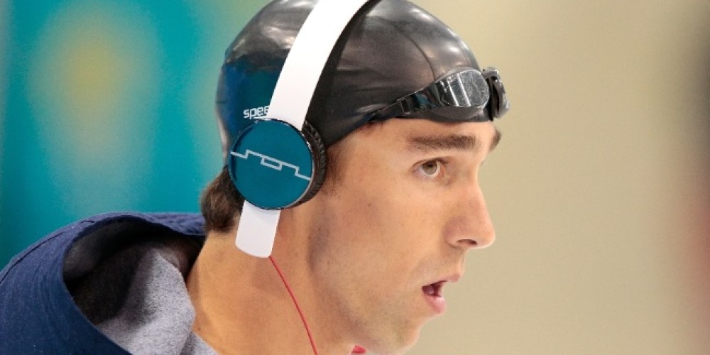 &iquest;Qu&eacute; m&uacute;sica escucha Michael Phelps?