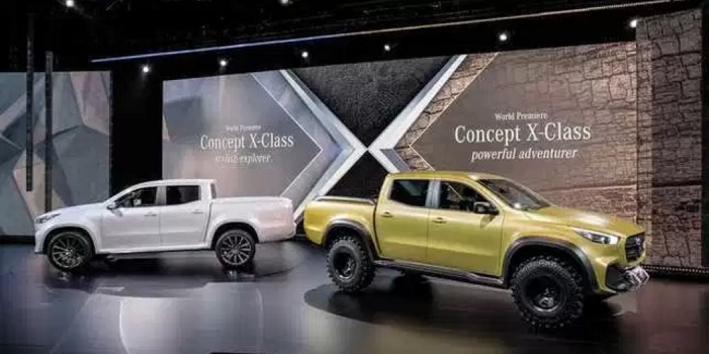 Mercedes-Benz present&oacute; el anticipo de su nueva pick-up CLASE X