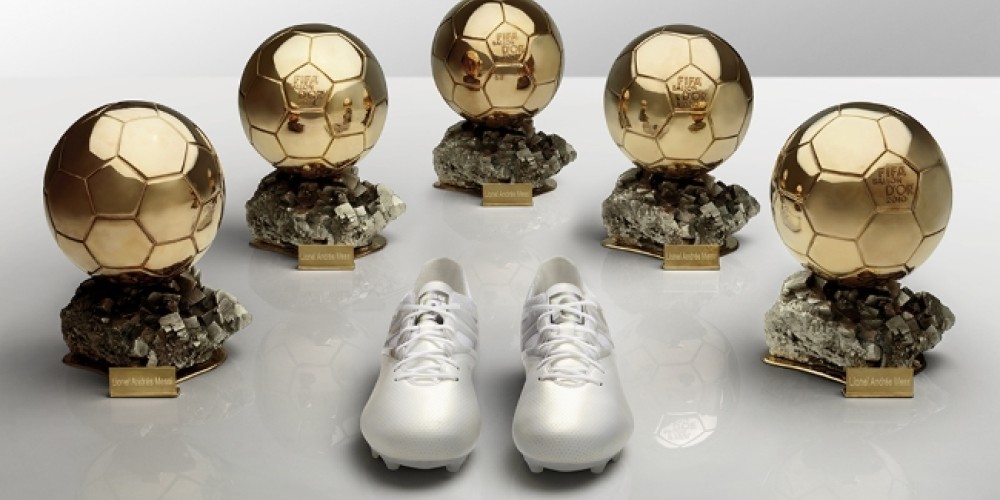 adidas lanz&oacute; sus nuevos Platinum Messi 15