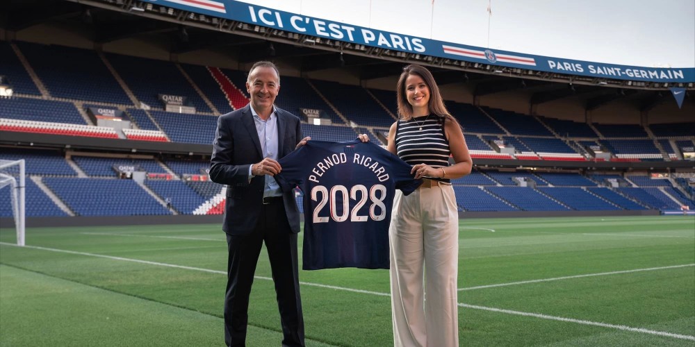 El PSG anunci&oacute; su nueva alianza con Pernod Ricard